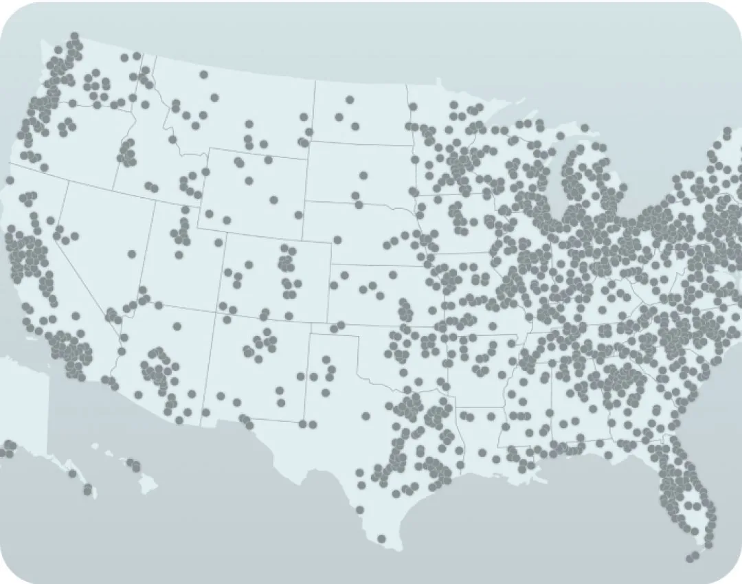 map of mesothelioma patients we have helped in all 50 states