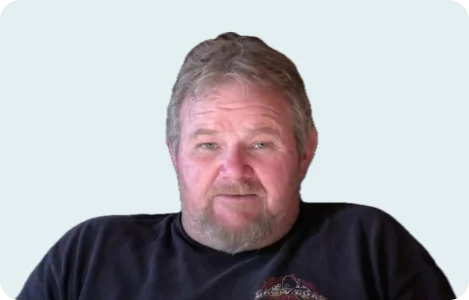 Robert, pleural mesothelioma patient and resource recipient
