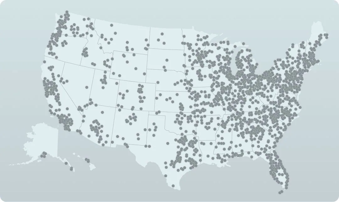 map of mesothelioma patients we have helped in all 50 states