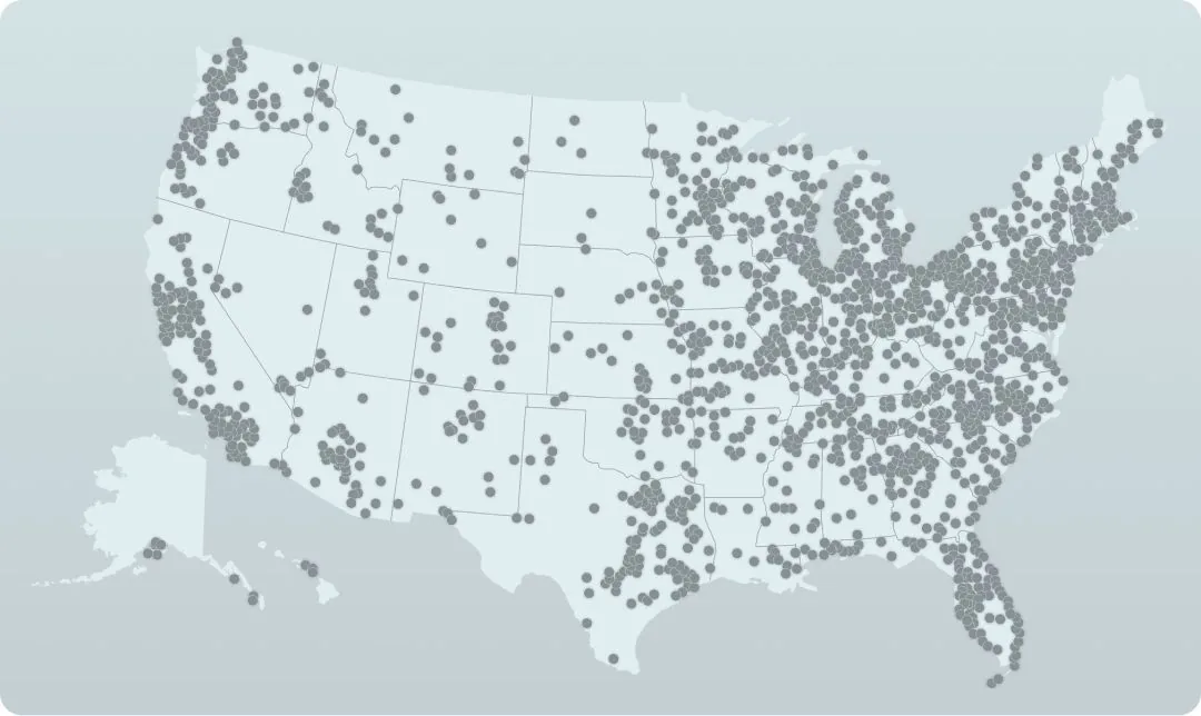 map of mesothelioma patients we have helped in all 50 states