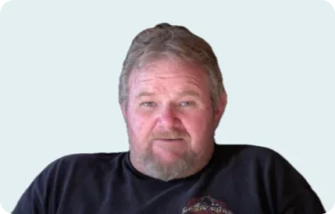 Robert, pleural mesothelioma patient and resource recipient