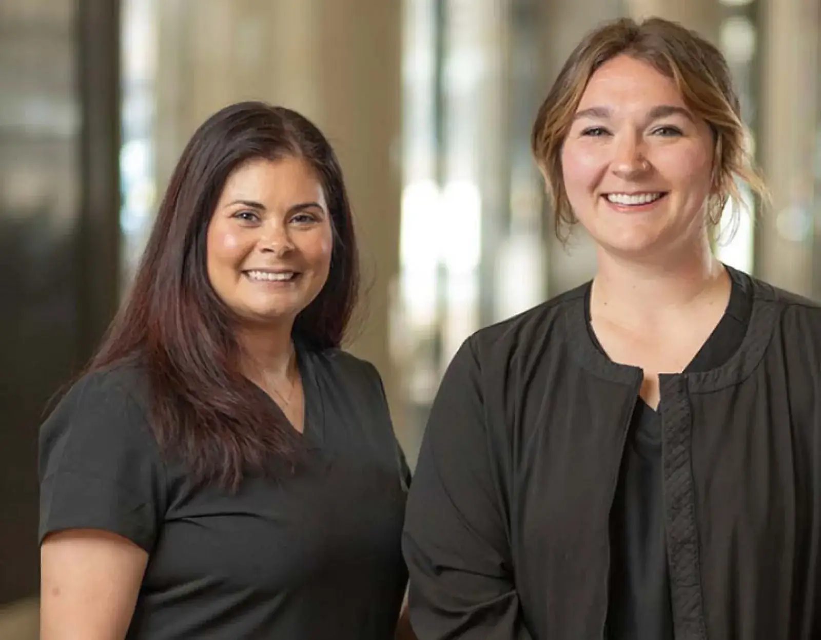 featured nurses Mary and Morgan